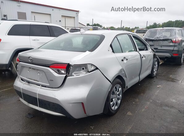5YFEPRAE4LP099318 2020 TOYOTA COROLLA Silver Rear right