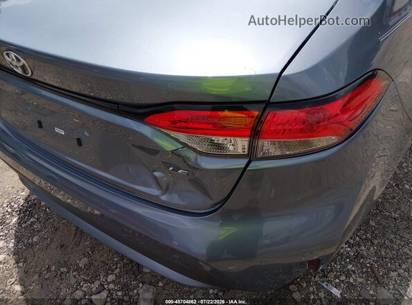 5YFEPRAE4LP133029 2020 TOYOTA COROLLA Gray Вид спереду