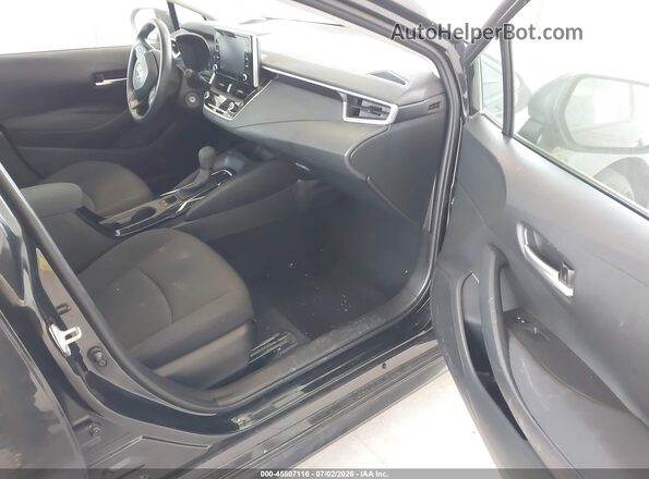 5YFEPRAE4LP140448 2020 TOYOTA COROLLA Black წინა სალონის ხედი