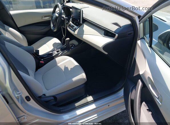 5YFEPRAE4LP140630 2020 TOYOTA COROLLA Silver წინა სალონის ხედი