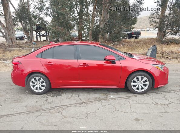 5YFEPRAE5LP038852 2020 TOYOTA COROLLA Красный Вид задней части салона