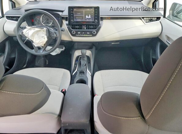 5YFEPRAE5LP057417 2020 TOYOTA COROLLA Синий Вид панели приборов