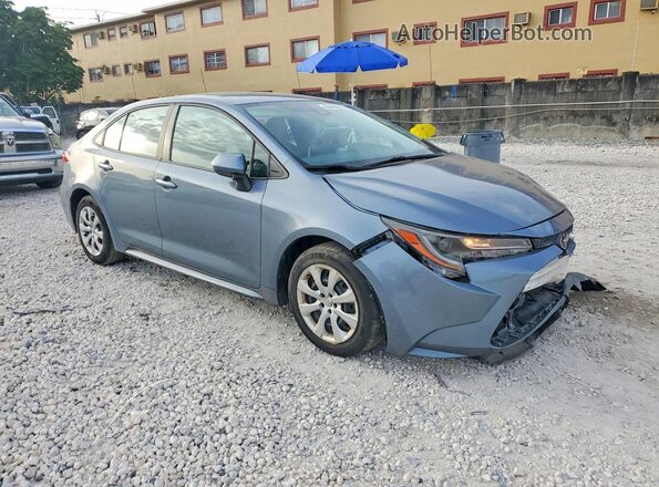 5YFEPRAE5LP057417 2020 TOYOTA COROLLA Синий Передняя правая четверть
