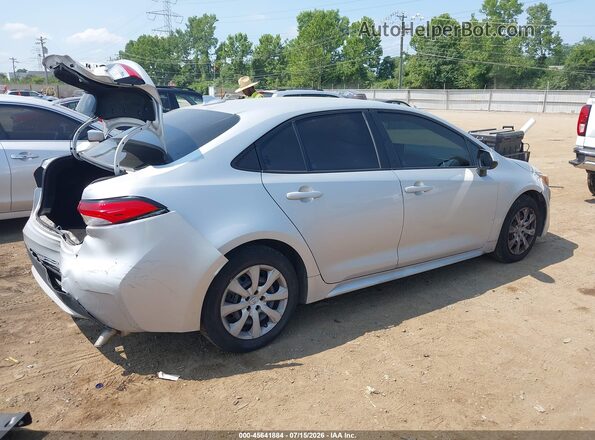 5YFEPRAE5LP078235 2020 TOYOTA COROLLA Silver Tył lewy