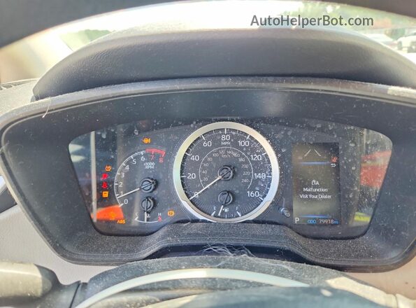 5YFEPRAE5LP145822 2020 TOYOTA COROLLA Blue Սարքավորումների վահանակի տեսք