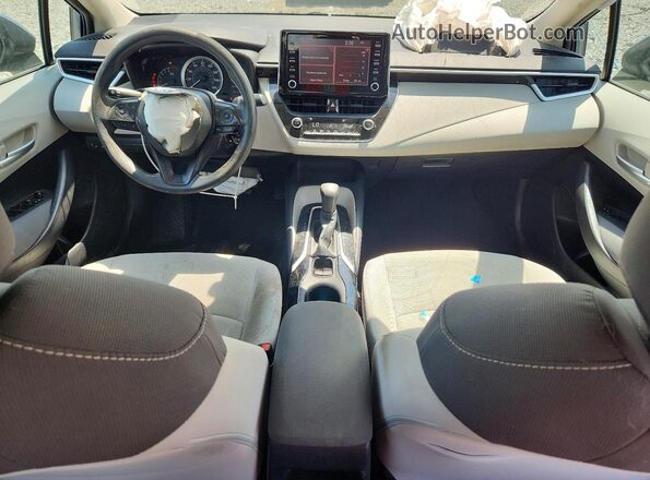 5YFEPRAE5LP145822 2020 TOYOTA COROLLA Blue Առջևի վահանակի տեսք