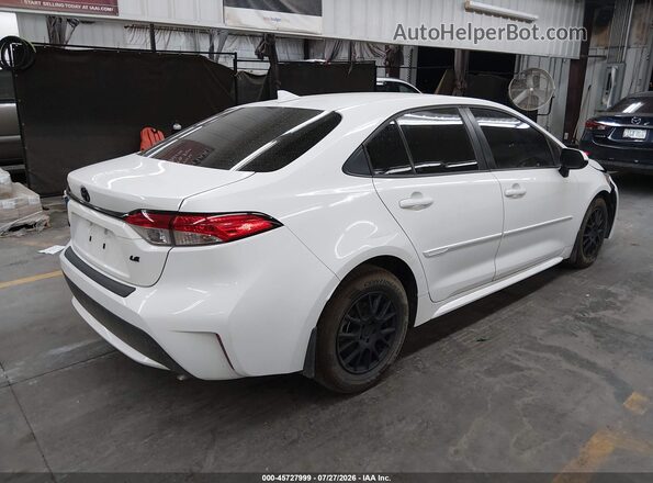 5YFEPRAE5LP146730 2020 TOYOTA COROLLA White Задня права чверть