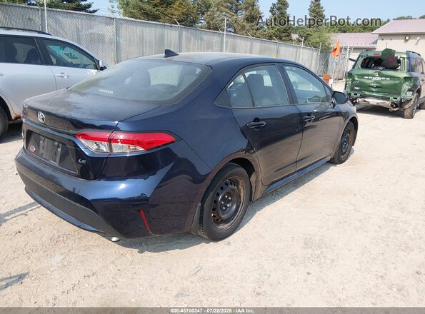 5YFEPRAE6LP017945 2020 TOYOTA COROLLA Dark Blue Задняя правая четверть
