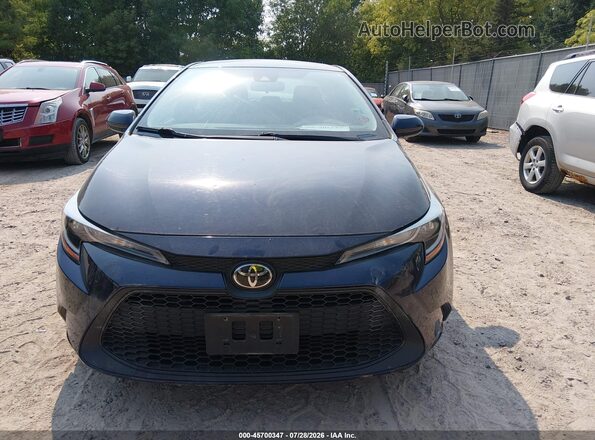 5YFEPRAE6LP017945 2020 TOYOTA COROLLA Dark Blue Вид задней части салона