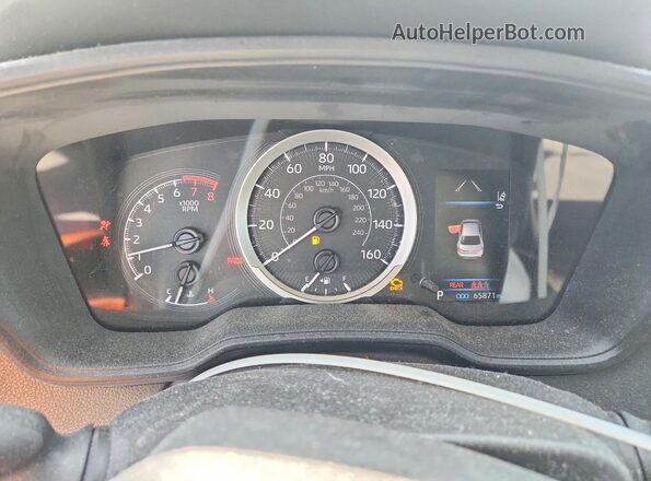 5YFEPRAE6LP026399 2020 TOYOTA COROLLA Silver Vista del cuadro de instrumentos