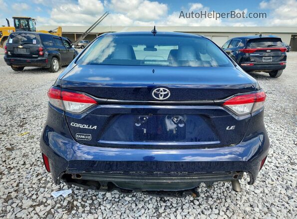 5YFEPRAE6LP060620 2020 TOYOTA COROLLA Blue Հետևի տեսք