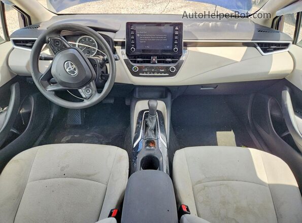 5YFEPRAE6LP060620 2020 TOYOTA COROLLA Blue Առջևի վահանակի տեսք