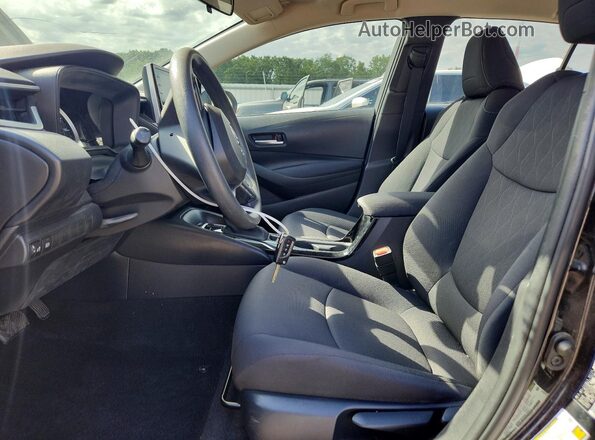 5YFEPRAE6LP080723 2020 TOYOTA COROLLA Black Front interior view