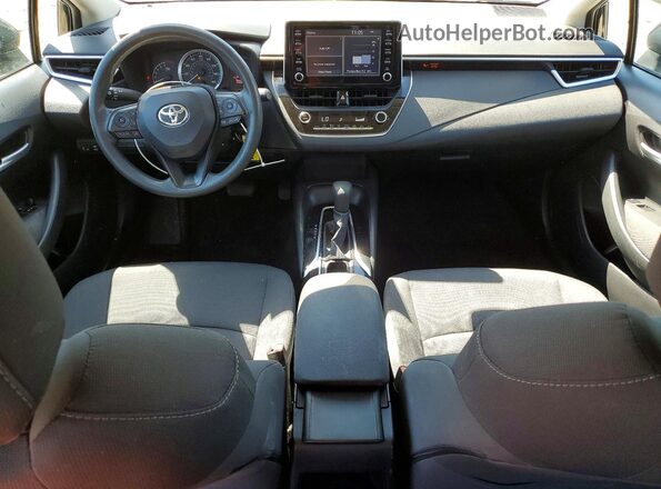 5YFEPRAE6LP104891 2020 TOYOTA COROLLA Black წინა პანელის ხედი