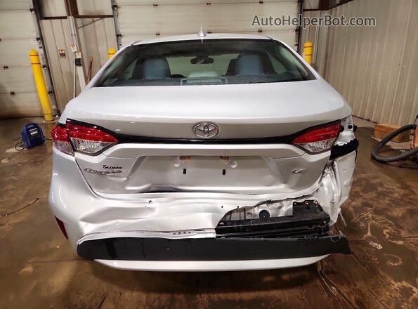 5YFEPRAE7LP034219 2020 TOYOTA COROLLA Silver Вид ззаду