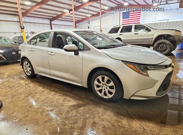 5YFEPRAE7LP034219 2020 TOYOTA COROLLA Silver Передня права чверть