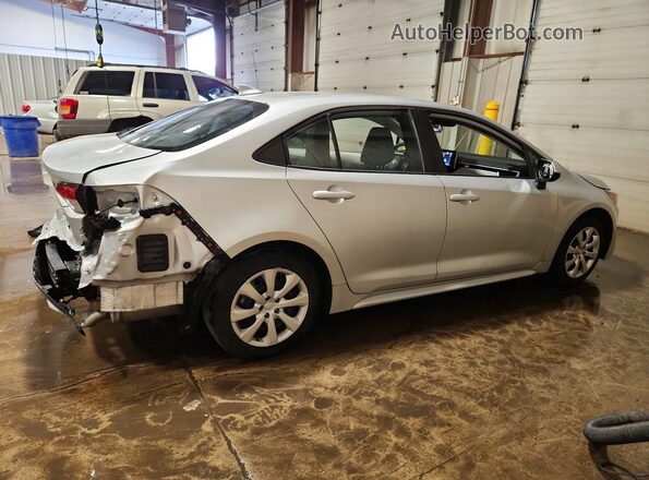 5YFEPRAE7LP034219 2020 TOYOTA COROLLA Silver Задня права чверть