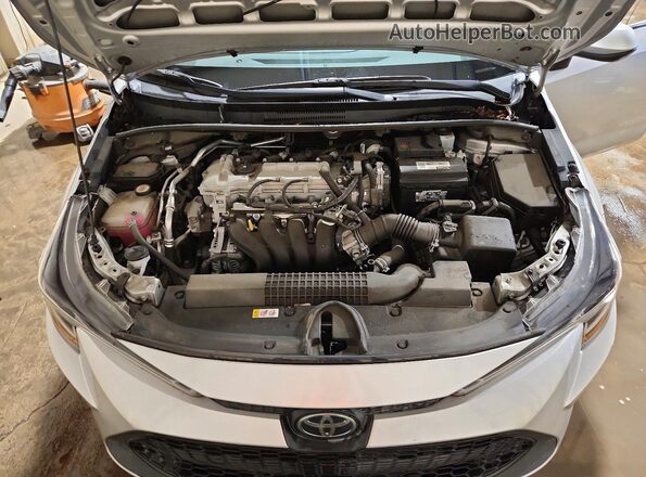 5YFEPRAE7LP034219 2020 TOYOTA COROLLA Silver Вид задньої частини салону