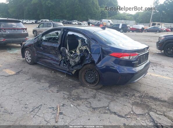 5YFEPRAE7LP067947 2020 TOYOTA COROLLA Синий Задняя левая четверть