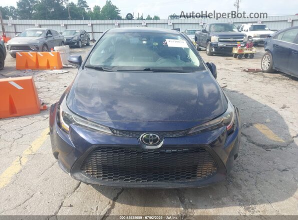 5YFEPRAE7LP067947 2020 TOYOTA COROLLA Синий Вид задней части салона