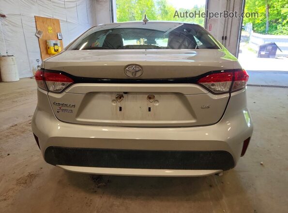 5YFEPRAE7LP068824 2020 TOYOTA COROLLA Silver Rear view