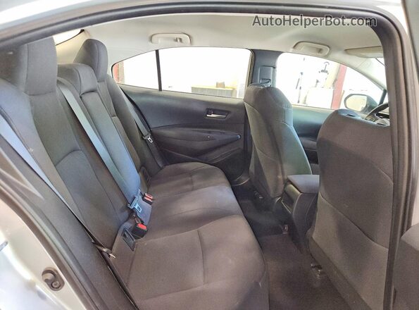 5YFEPRAE7LP068824 2020 TOYOTA COROLLA Silver Rear seats view