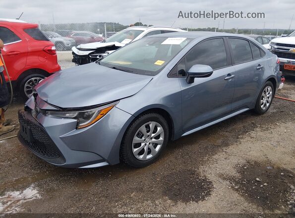 5YFEPRAE7LP072615 2020 TOYOTA COROLLA Blue წინა მარცხენა ხედი სამი მეოთხედიდან