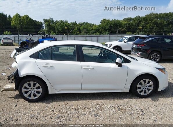 5YFEPRAE7LP079287 2020 TOYOTA COROLLA White Widok wnętrza z tyłu