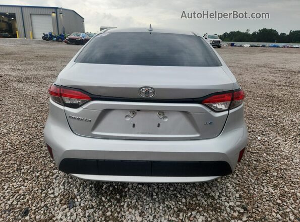 5YFEPRAE7LP086093 2020 TOYOTA COROLLA Silver უკანა ხედი