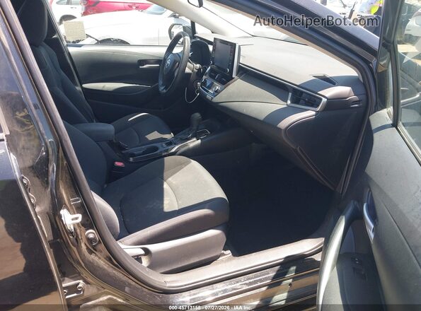 5YFEPRAE7LP142856 2020 TOYOTA COROLLA Black Widok wnętrza z przodu