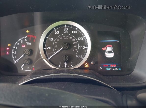 5YFEPRAE8LP022094 2020 TOYOTA COROLLA Black Вид задніх сидінь