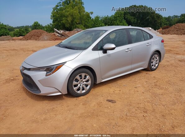 5YFEPRAE8LP029952 2020 TOYOTA COROLLA Silver Передня ліва чверть