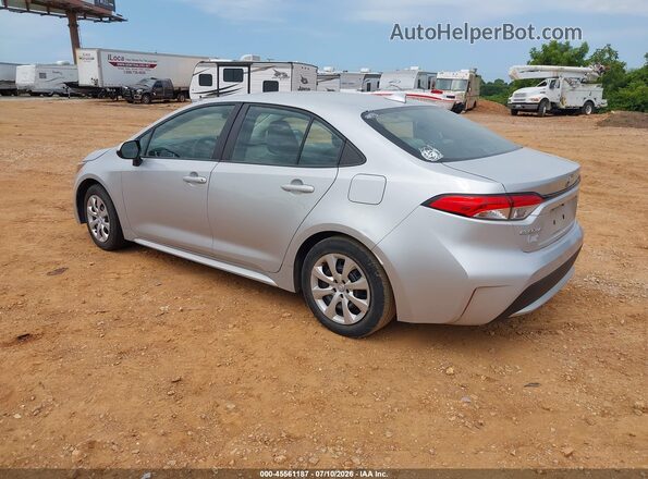 5YFEPRAE8LP029952 2020 TOYOTA COROLLA Silver Задня ліва чверть