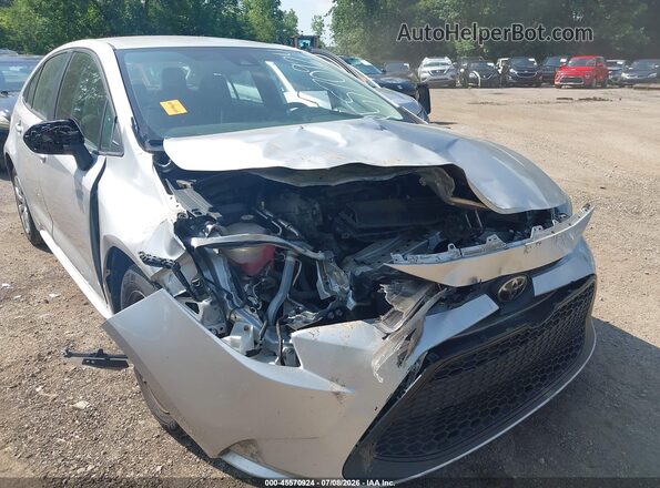 5YFEPRAE8LP069559 2020 TOYOTA COROLLA Silver Widok z przodu