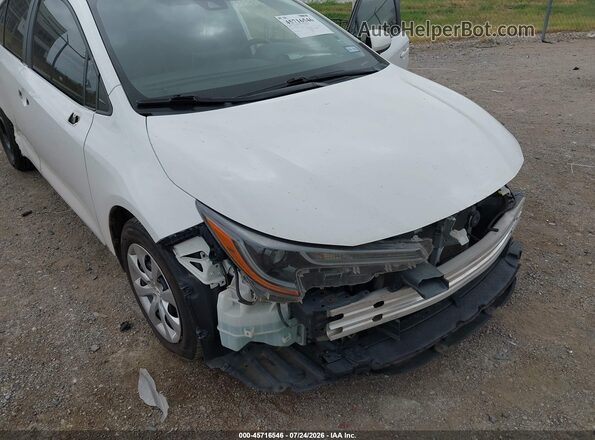 5YFEPRAE8LP097457 2020 TOYOTA COROLLA White წინა ხედი