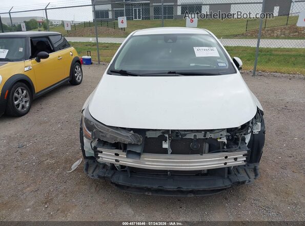 5YFEPRAE8LP097457 2020 TOYOTA COROLLA White ხელსაწყოთა პანელის ხედი
