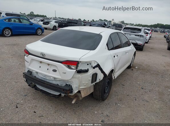 5YFEPRAE8LP097457 2020 TOYOTA COROLLA White უკანა მარჯვენა