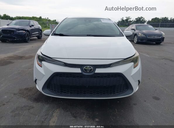 5YFEPRAE8LP101894 2020 TOYOTA COROLLA White Вид щитка приладів