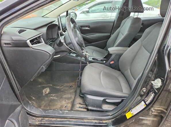 5YFEPRAE8LP108604 2020 TOYOTA COROLLA Black Front interior view
