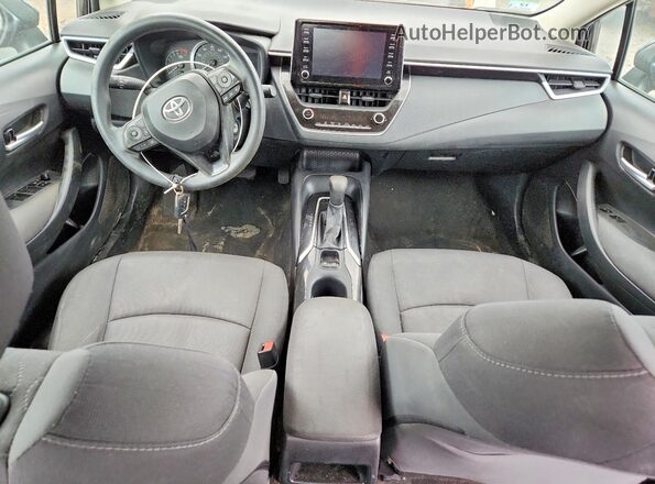 5YFEPRAE8LP108604 2020 TOYOTA COROLLA Black Dashboard view