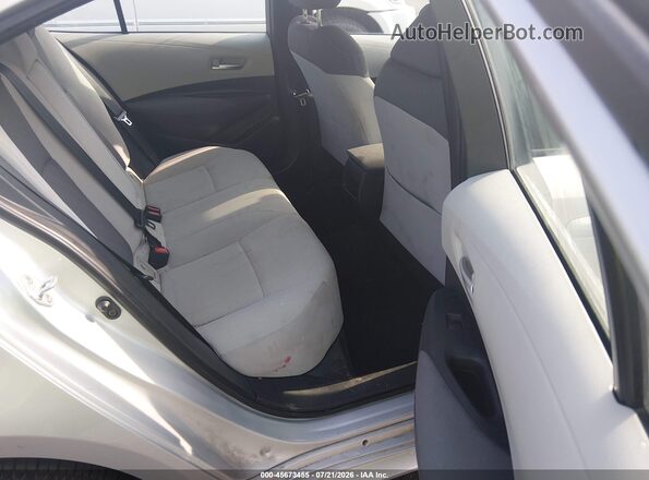 5YFEPRAE8LP136449 2020 TOYOTA COROLLA Silver Vista de la etiqueta del VIN