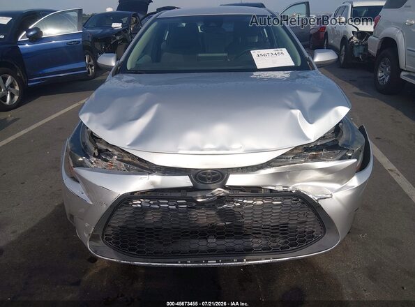 5YFEPRAE8LP136449 2020 TOYOTA COROLLA Silver Vista del cuadro de instrumentos