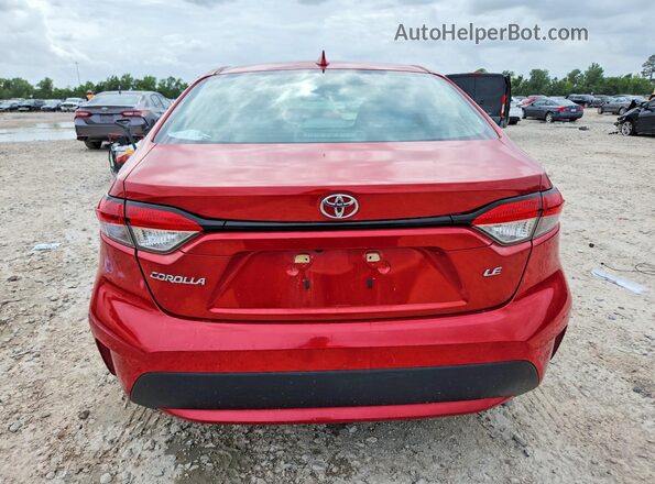 5YFEPRAE9LP006258 2020 TOYOTA COROLLA Red Rear view