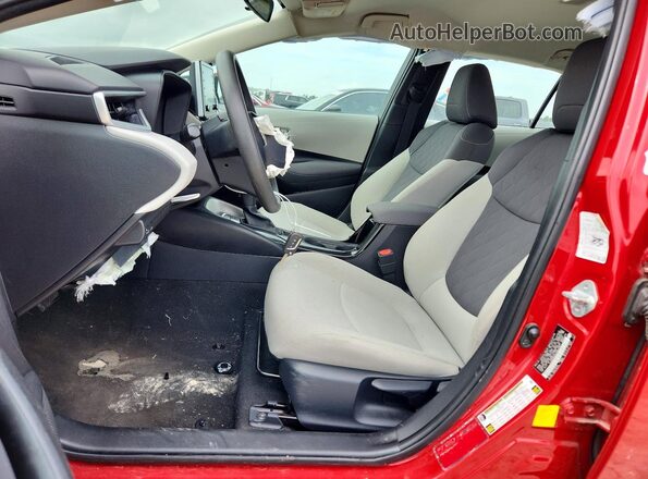 5YFEPRAE9LP006258 2020 TOYOTA COROLLA Red Front interior view