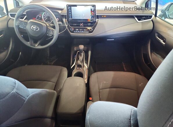 5YFEPRAE9LP031855 2020 TOYOTA COROLLA Blue Առջևի վահանակի տեսք
