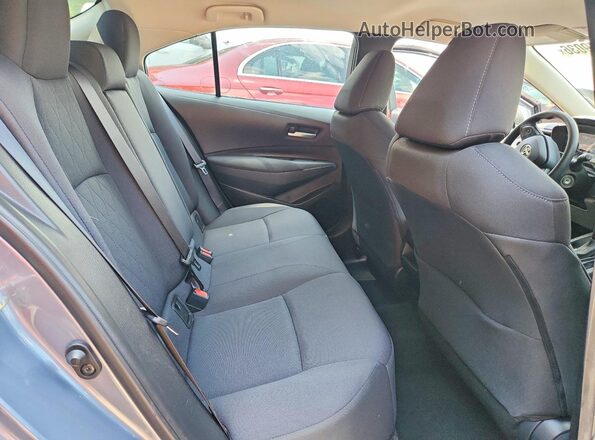 5YFEPRAE9LP043973 2020 TOYOTA COROLLA Gray Вид задніх сидінь