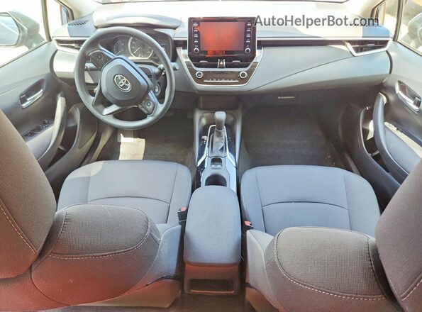 5YFEPRAE9LP043973 2020 TOYOTA COROLLA Gray Вид панелі приладів