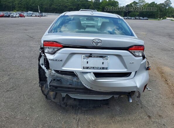 5YFEPRAE9LP045268 2020 TOYOTA COROLLA Silver Widok z tyłu