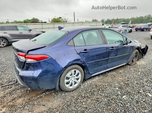 5YFEPRAE9LP055220 2020 TOYOTA COROLLA Blue Trasero derecho