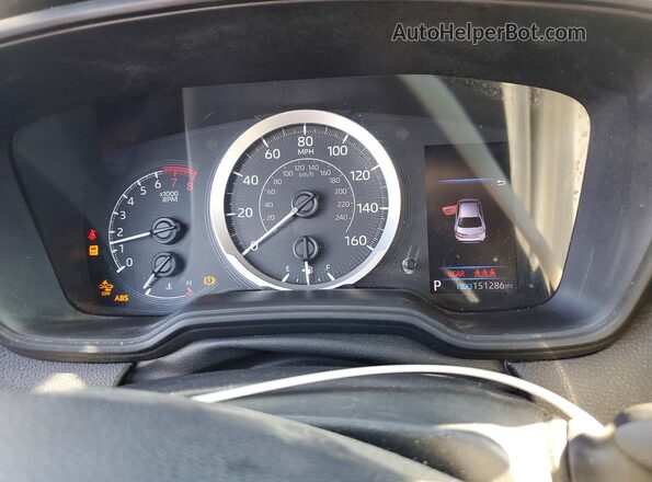 5YFEPRAE9LP104867 2020 TOYOTA COROLLA Blue Սարքավորումների վահանակի տեսք